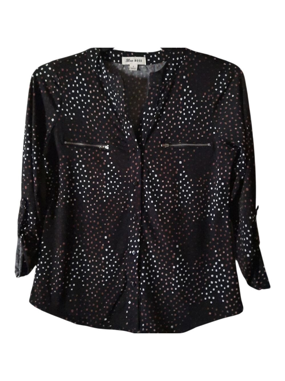 Blue Mood Multicolored Blouse Small